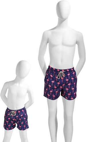 Father Son Matching Swim Trunks 