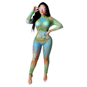 New Money Mesh Jumpsuit