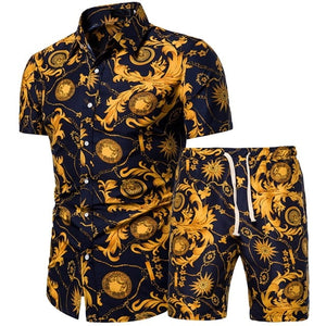 Men's Short Sleeve Short Set